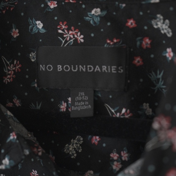 Floral Shirt - No Boundaries 2XL - Picture 3 of 5